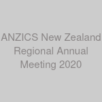 ANZICS New Zealand Regional Annual Meeting 2020